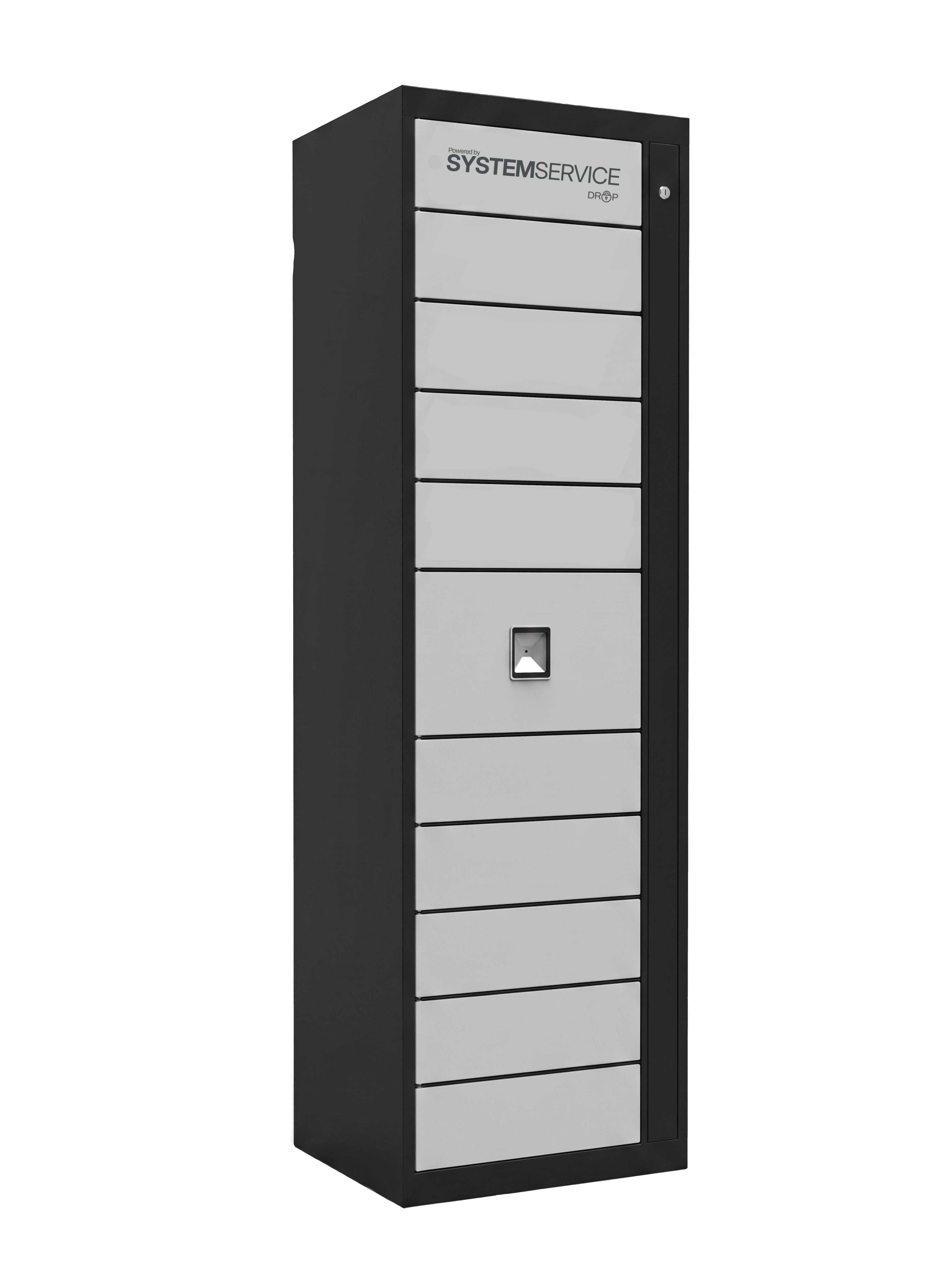 SystemDrop 24/7-kast met automatische lockers